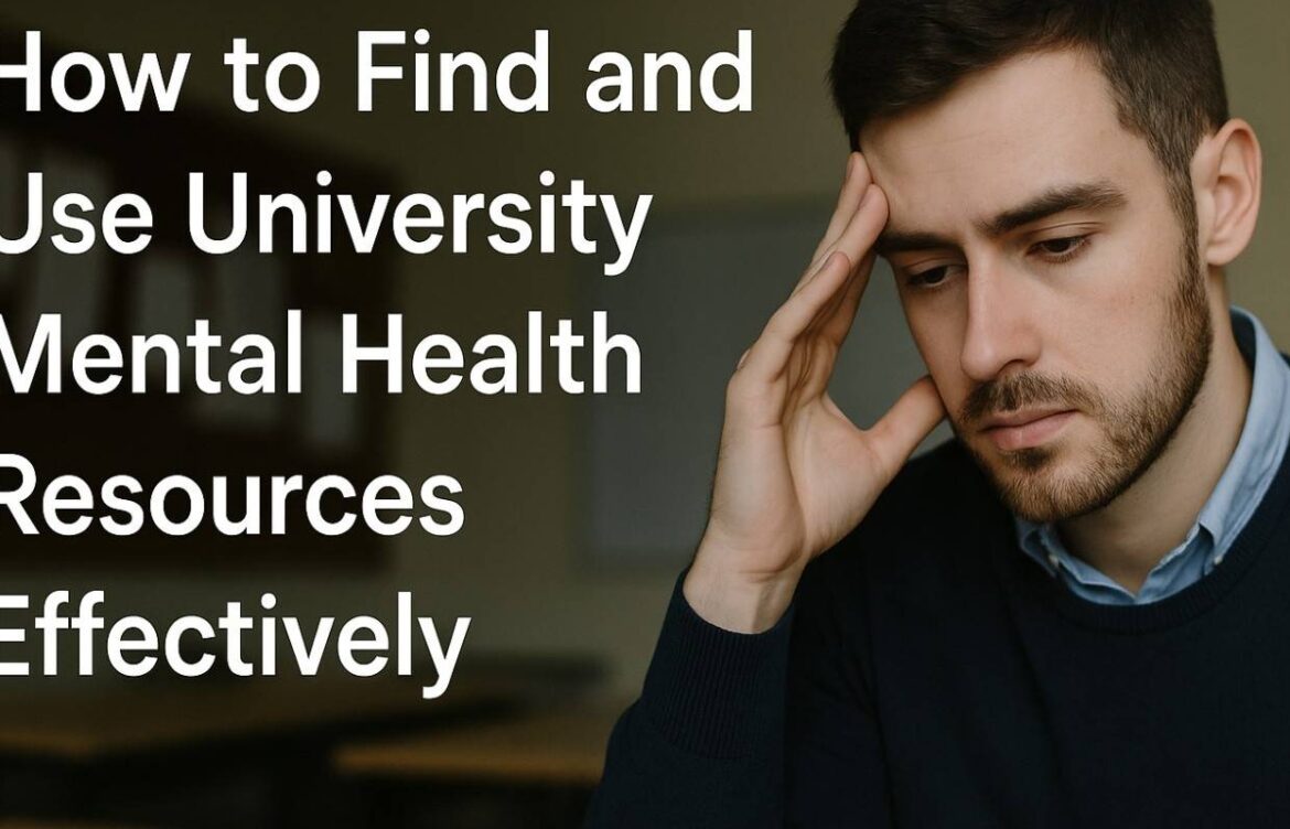 How to Find and Use University Mental Health Resources Effectively