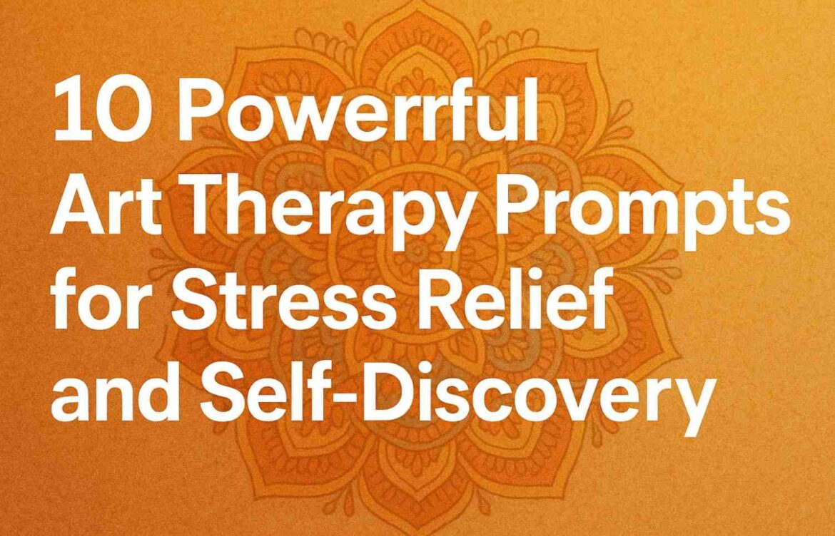 10 Powerful Art Therapy Prompts for Stress Relief and Self-Discovery